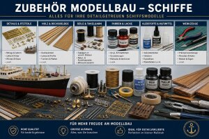 Modellbaukästen Schiffe Zubehör & Ersatzteile