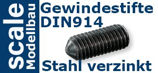 DIN 914 Stahl verzinkt