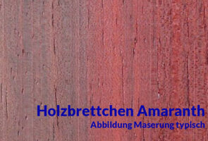 Brettchen Amaranth