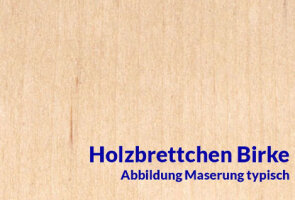 Brettchen Birke