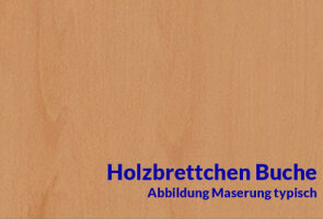 Brettchen Buche