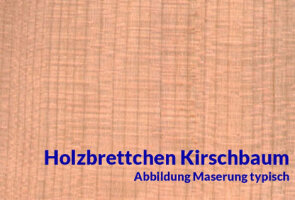 Brettchen Kirschbaum