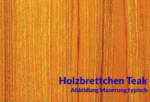 Brettchen Teak