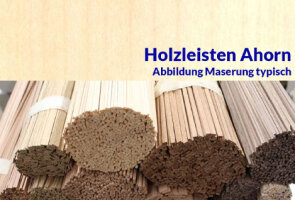 Modellbauleisten Ahorn