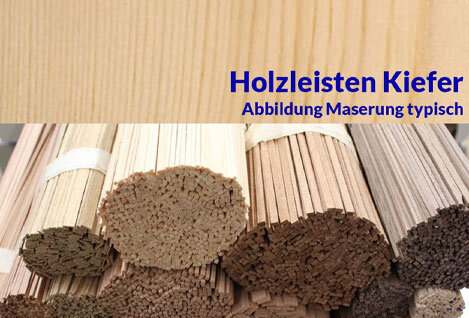 Modellbauleisten Kiefer
Kiefer Modellbauleisten...