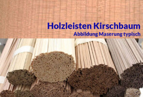 Modellbauleisten Kirschbaum