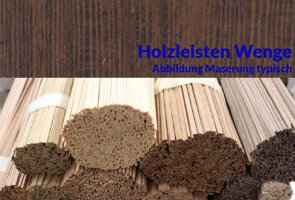 Modellbauleisten Wenge