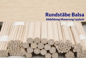 Rundstäbe Balsa