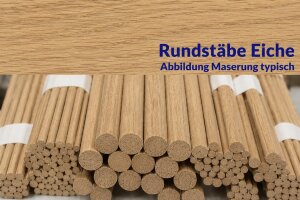 Rundstäbe Eiche
