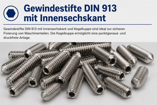 DIN 913 Innensechskant Gewindestifte...