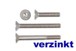 DIN 7991 Stahl verzinkt