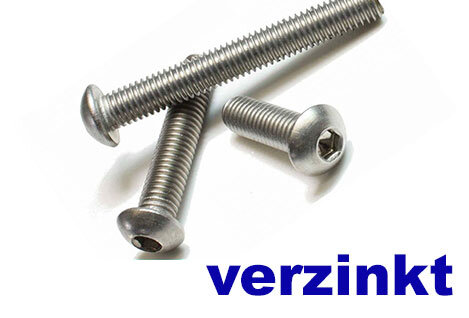 ISO 7380 Stahl verzinkt