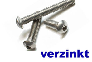 ISO 7380 Stahl verzinkt