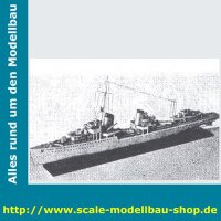 Bauplan ZERSTOERER KR.
