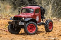 Dpower FMS FCX24 Power Wagon Mud-Racer 1:24 rot - RTR 2.4GHz