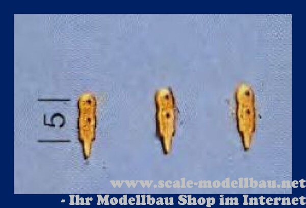 Relingstütze fl.2B/5mm