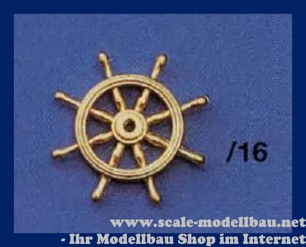 Steuerrad Met.16mm