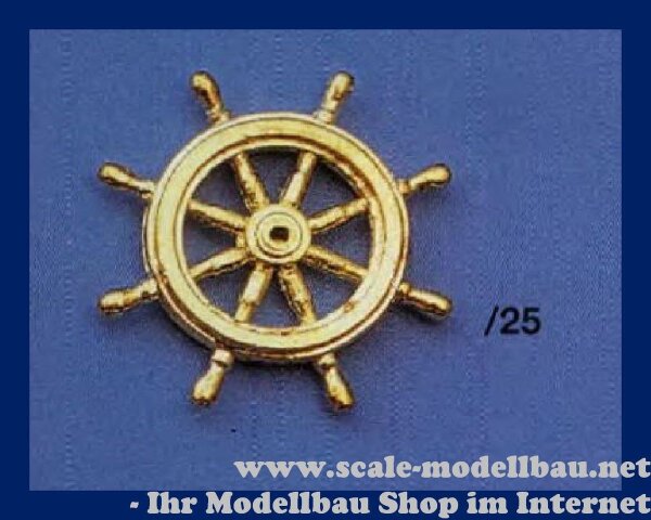 Steuerrad Met.25mm