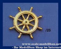 Steuerrad Met.25mm