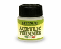 Verd&uuml;nner 22 ml   Lifecolor Acryl Farbe