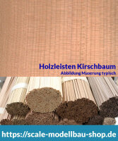 Kirschbaum Holzleiste  1 x  2 mm