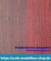 Amaranth Brettchen 100 x 1000 x  0,5 mm