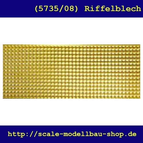 Riffelblech 40x250mm
