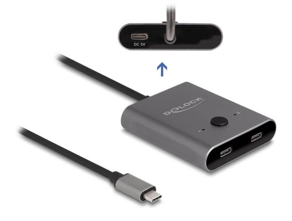 DeLOCK 11500 8K USB-Switch 2-fach