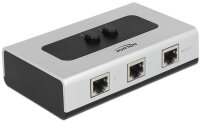 DeLOCK manuell bidirektional Switch 2-fach