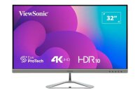 ViewSonic VX3276-4K-MHD Monitor 80,0 cm (32,0 Zoll) silber