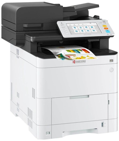 KYOCERA ECOSYS MA4000cifx 4 in 1 Farblaser-Multifunktionsdrucker weiß