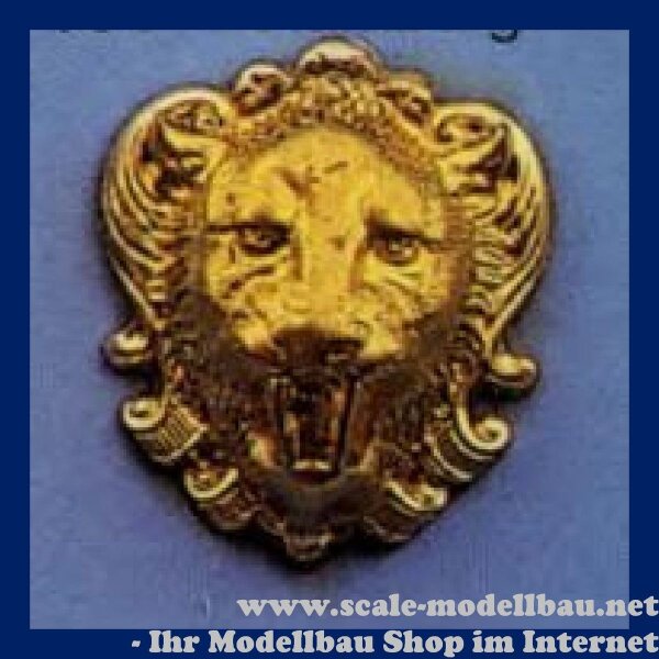 Löwenkopf  26x31mm
