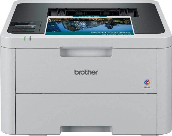 brother HL-L3220CWE Farb-Laserdrucker grau, brother EcoPro Ready