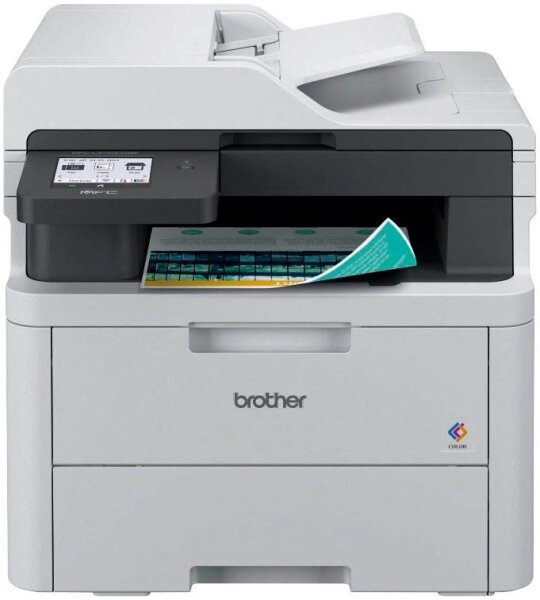 brother MFC-L3740CDWE 4 in 1 Farblaser-Multifunktionsdrucker grau, brother EcoPro Ready