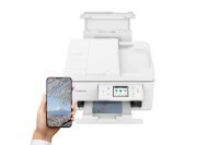 Canon PIXMA TS7750i 3 in 1 Tintenstrahl-Multifunktionsdrucker grau