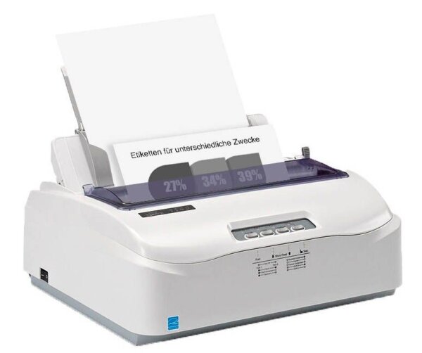 Tally DASCOM® 1145 (Netzwerk / USB Schnittstelle) Nadeldrucker grau
