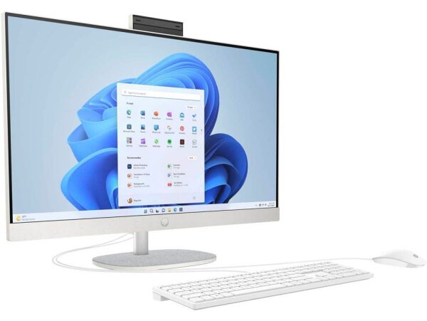 HP 27-cr0007ng All-in-One PC, 16 GB RAM, 512 GB SSD, AMD Ryzen™ 5 7520U