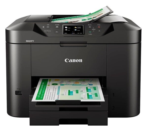 Canon MAXIFY MB2750 4 in 1 Tintenstrahl-Multifunktionsdrucker schwarz