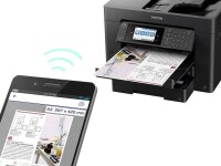 EPSON WorkForce WF-7840DTWF 4 in 1 Tintenstrahl-Multifunktionsdrucker schwarz
