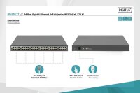 DIGITUS DN-95117 PoE-Injektor 24-fach