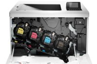 HP Color LaserJet Enterprise M554dn Farb-Laserdrucker weiß