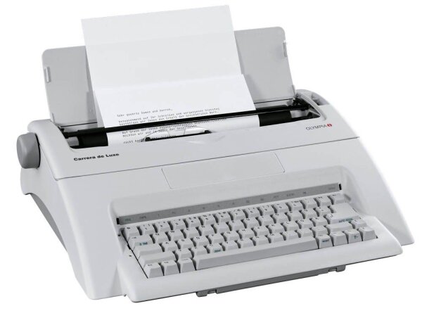OLYMPIA Carrera de Luxe Schreibmaschine