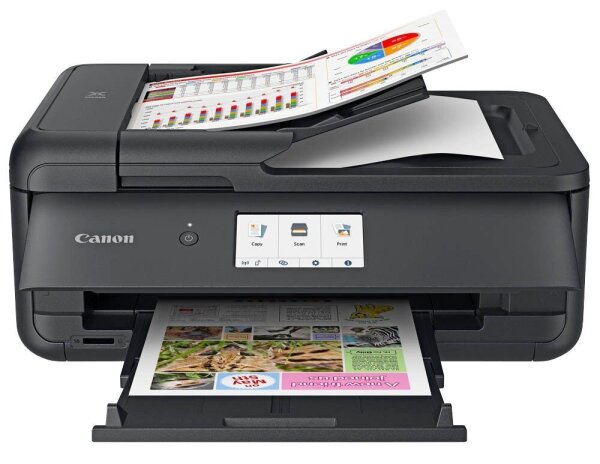 Canon PIXMA TS9550a 3 in 1 Tintenstrahl-Multifunktionsdrucker schwarz