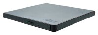 HL Data Storage Slim Portable externer DVD-Brenner silber