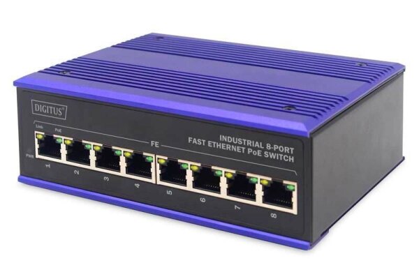 DIGITUS DN-650108 Industrial Switch 8-fach