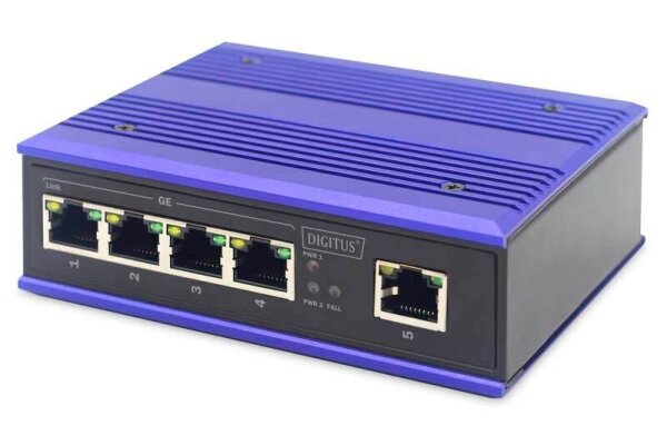 DIGITUS DN-651118 Industrial Switch 4-fach