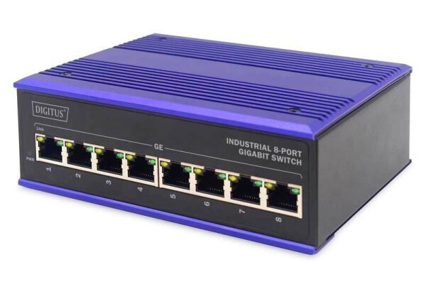 DIGITUS DN-651119 Industrial Switch 8-fach