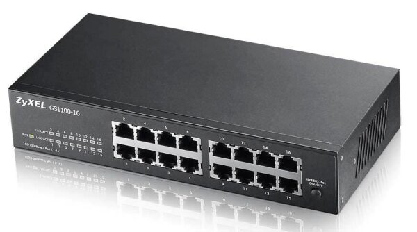 ZYXEL GS1100-16 Switch 16-fach