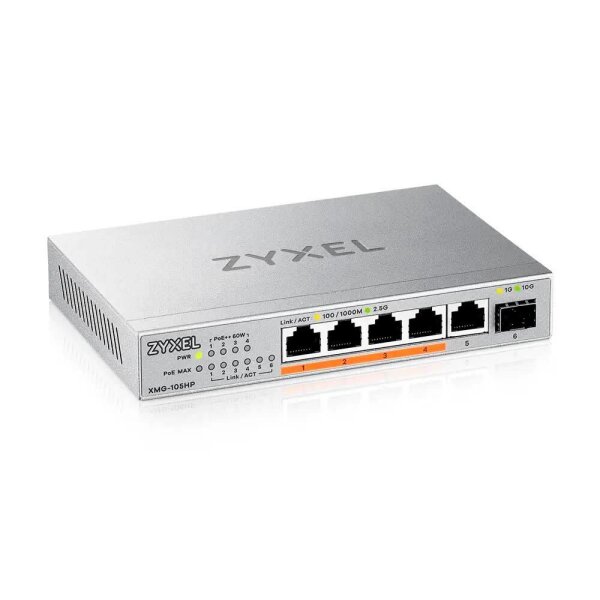 ZYXEL XMG-105HP Switch 5-fach