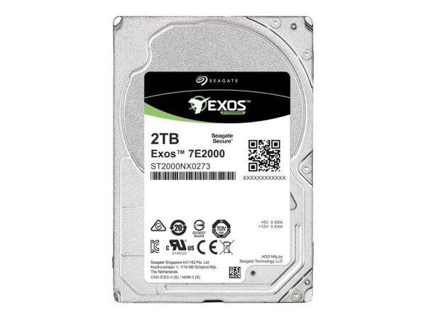 Seagate EXOS 7E2000 5xxE SAS 2 TB interne HDD-Festplatte